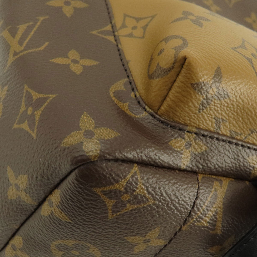 LOUIS VUITTON Backpack M44870 Monogram Canvas , Monogram Reverse Brown Palm Springs Backpack PM Monogram Women Used Authentic