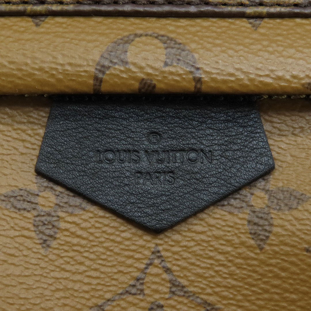 LOUIS VUITTON Backpack M44870 Monogram Canvas , Monogram Reverse Brown Palm Springs Backpack PM Monogram Women Used Authentic