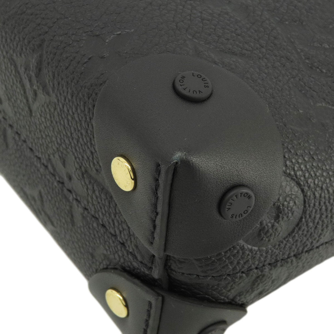 LOUIS VUITTON Shoulder Bag M45393 Monogram Ann Platt black Petit Maru Suple Women Used Authentic