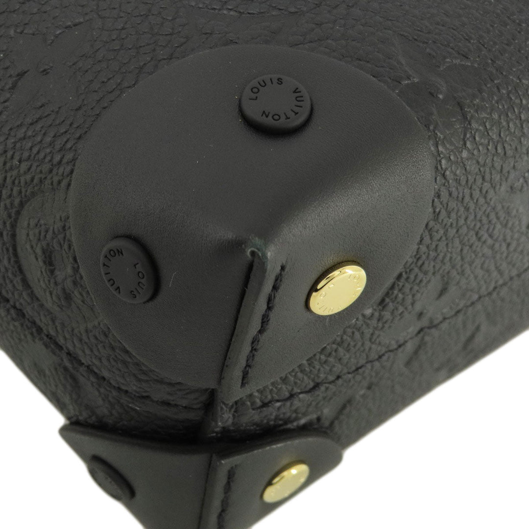 LOUIS VUITTON Shoulder Bag M45393 Monogram Ann Platt black Petit Maru Suple Women Used Authentic