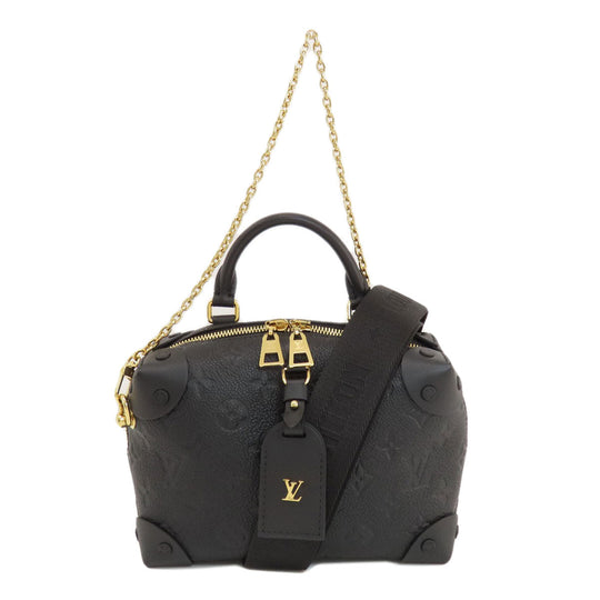 LOUIS VUITTON Shoulder Bag M45393 Monogram Ann Platt black Petit Maru Suple Women Used Authentic