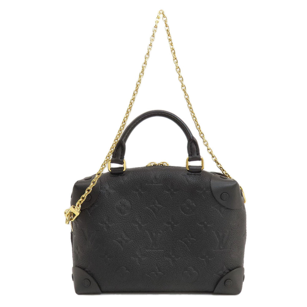 LOUIS VUITTON Shoulder Bag M45393 Monogram Ann Platt black Petit Maru Suple Women Used Authentic