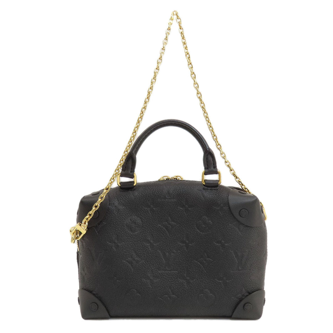 LOUIS VUITTON Shoulder Bag M45393 Monogram Ann Platt black Petit Maru Suple Women Used Authentic