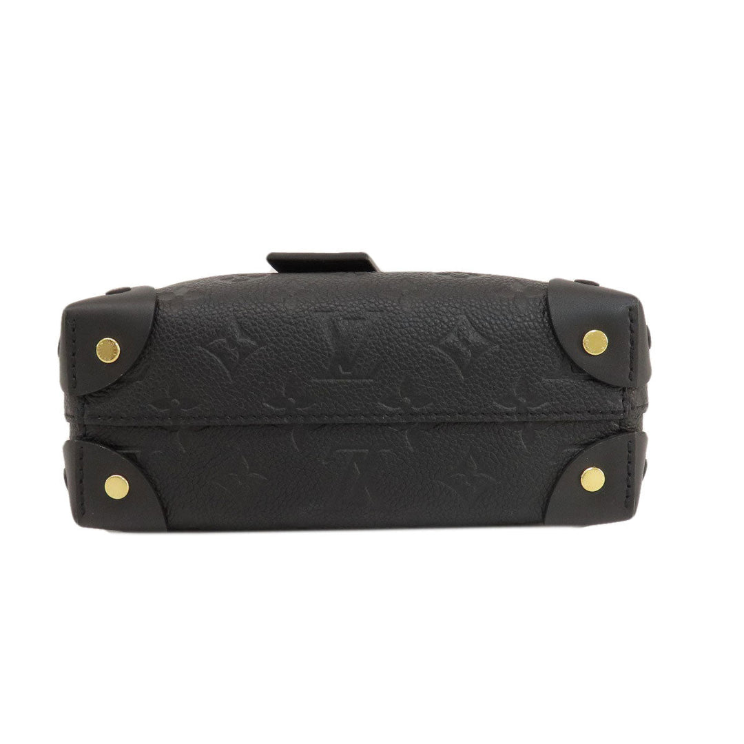 LOUIS VUITTON Shoulder Bag M45393 Monogram Ann Platt black Petit Maru Suple Women Used Authentic