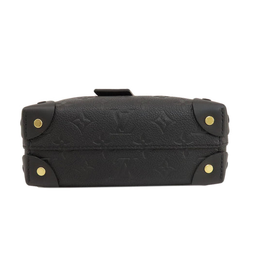 LOUIS VUITTON Shoulder Bag M45393 Monogram Ann Platt black Petit Maru Suple Women Used Authentic