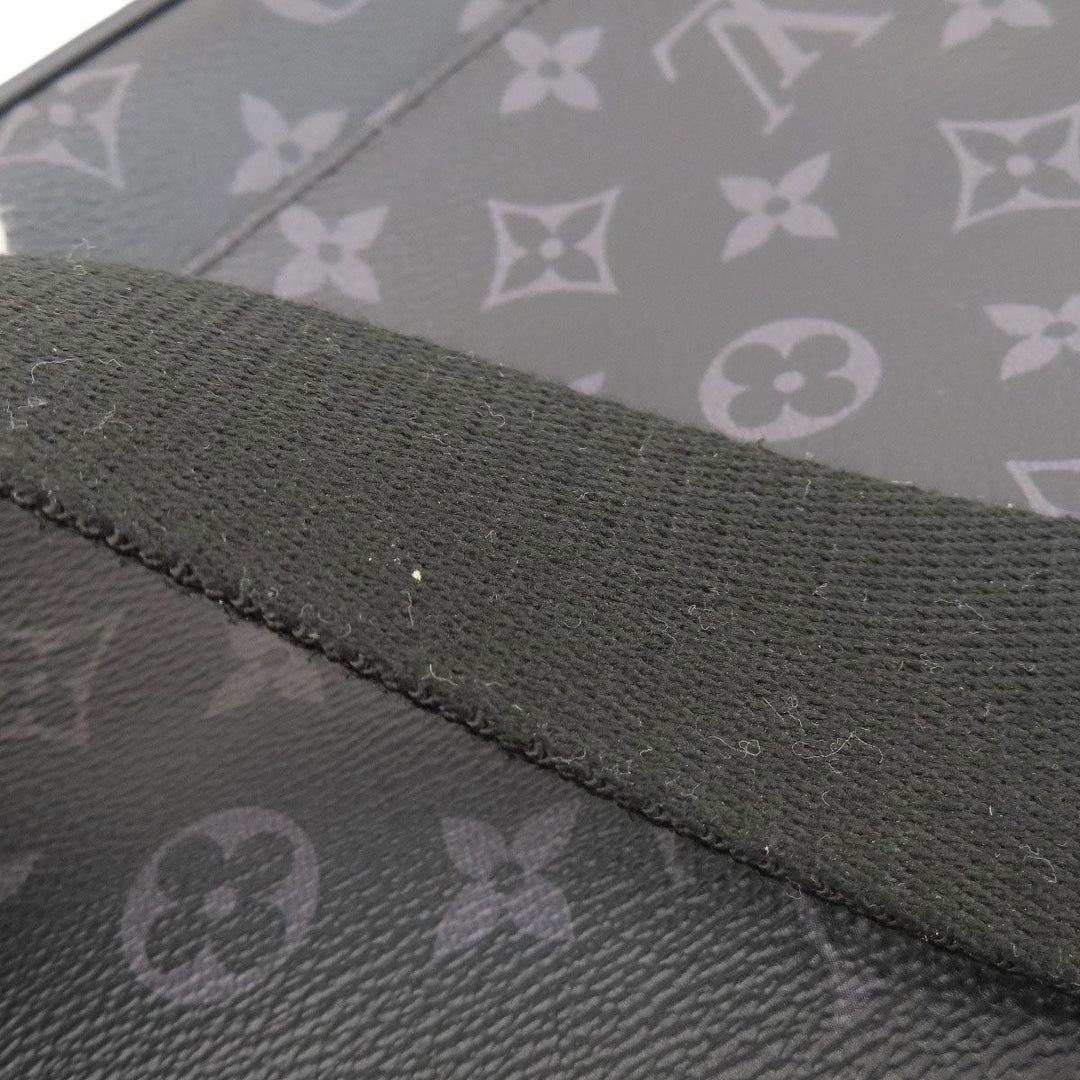 LOUIS VUITTON Shoulder Bag M44000 Monogram Eclipse black District PM Monogram Eclipse Women Used Authentic