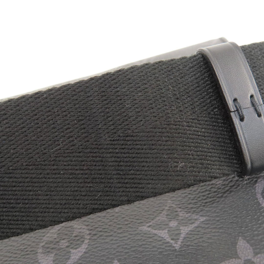LOUIS VUITTON Shoulder Bag M44000 Monogram Eclipse black District PM Monogram Eclipse Women Used Authentic