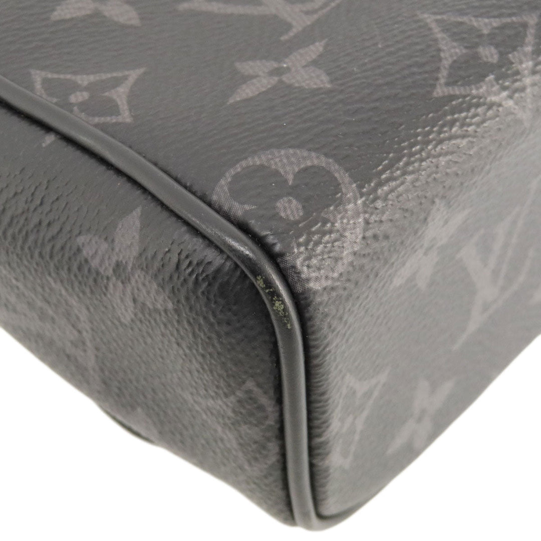 LOUIS VUITTON Shoulder Bag M44000 Monogram Eclipse black District PM Monogram Eclipse Women Used Authentic
