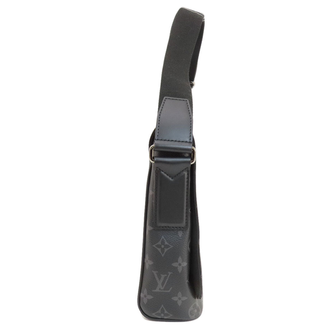 LOUIS VUITTON Shoulder Bag M44000 Monogram Eclipse black District PM Monogram Eclipse Women Used Authentic