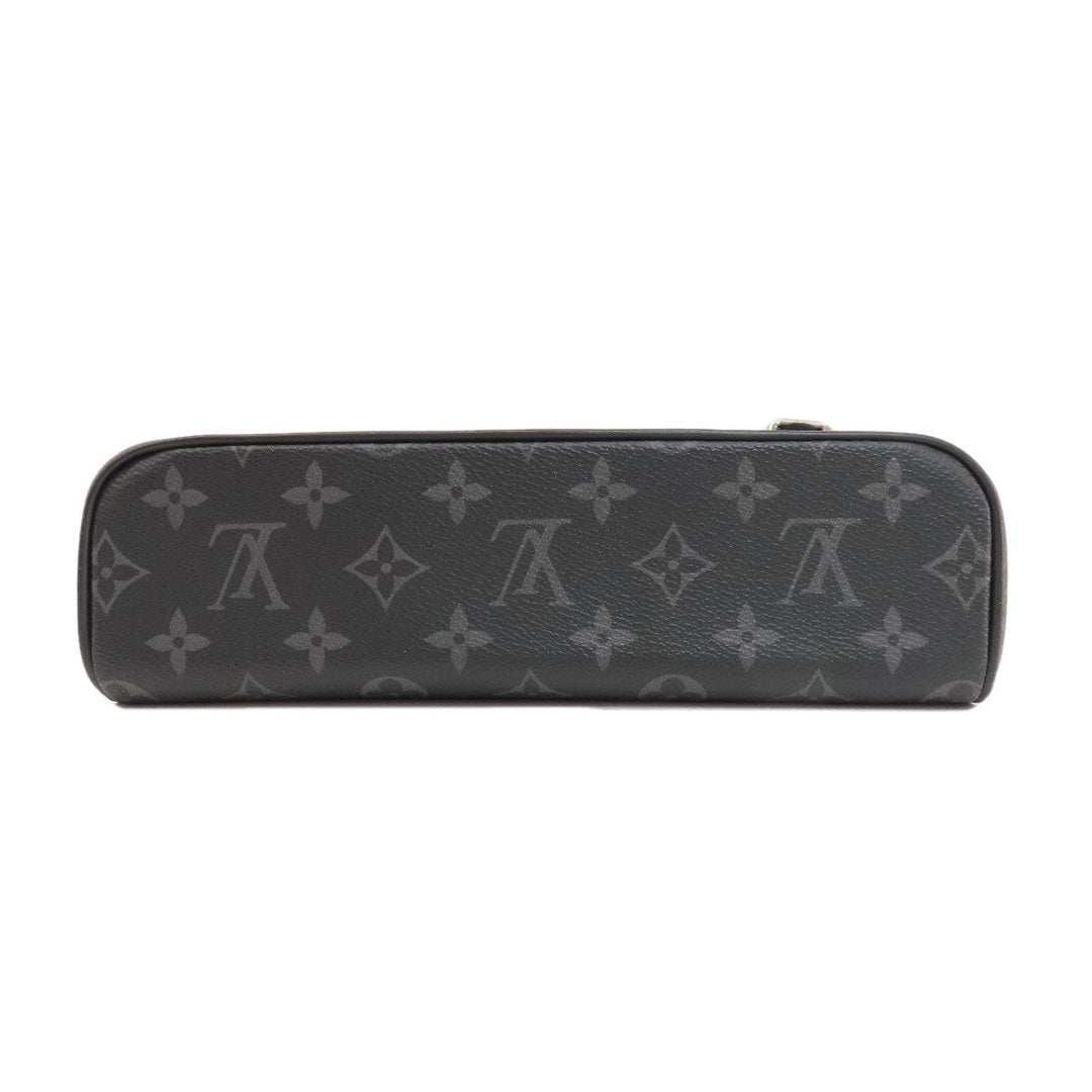 LOUIS VUITTON Shoulder Bag M44000 Monogram Eclipse black District PM Monogram Eclipse Women Used Authentic