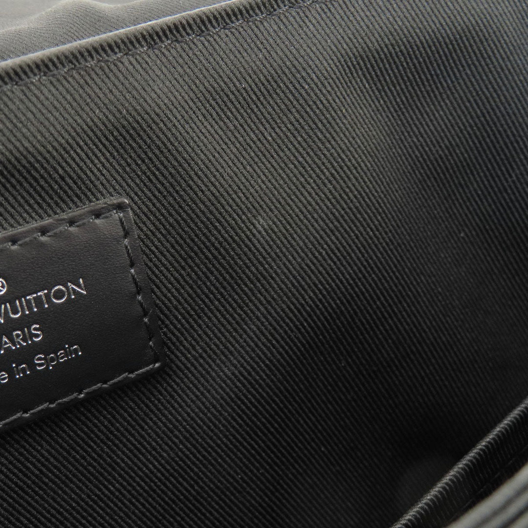 LOUIS VUITTON Shoulder Bag M44000 Monogram Eclipse black District PM Monogram Eclipse Women Used Authentic