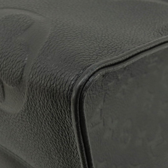 LOUIS VUITTON Tote Bag M44925 Ann Platt black On the Go GM Noir