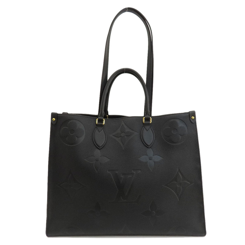 LOUIS VUITTON Tote Bag M44925 Ann Platt black On the Go GM Noir