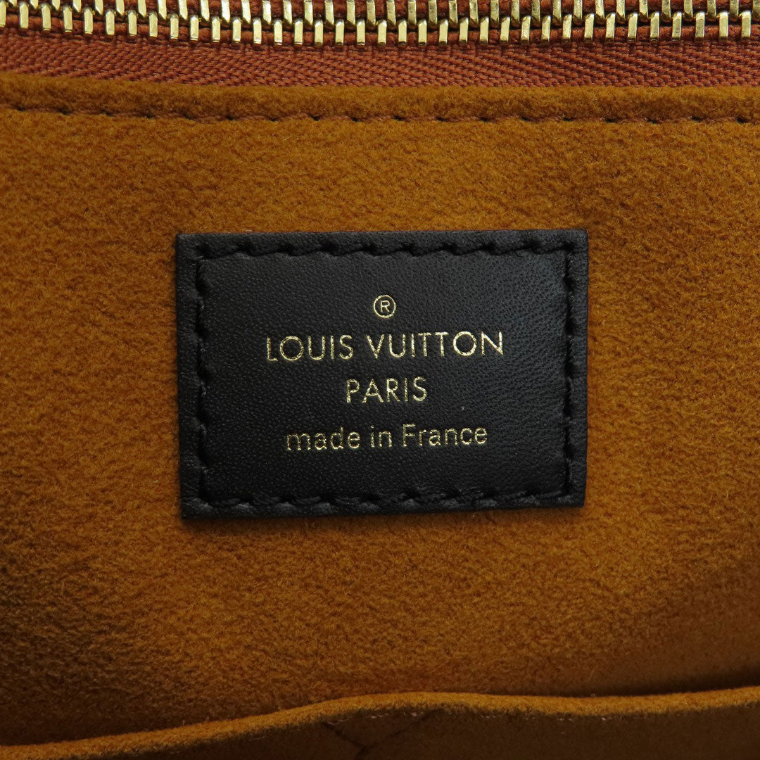 LOUIS VUITTON Tote Bag M44925 Ann Platt black On the Go GM Noir