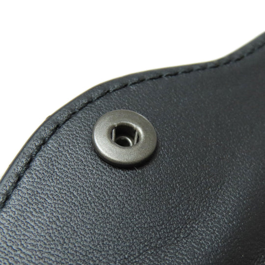 BOTTEGAVENETA Key case Key holder  Calfskin black INTRECCIATO