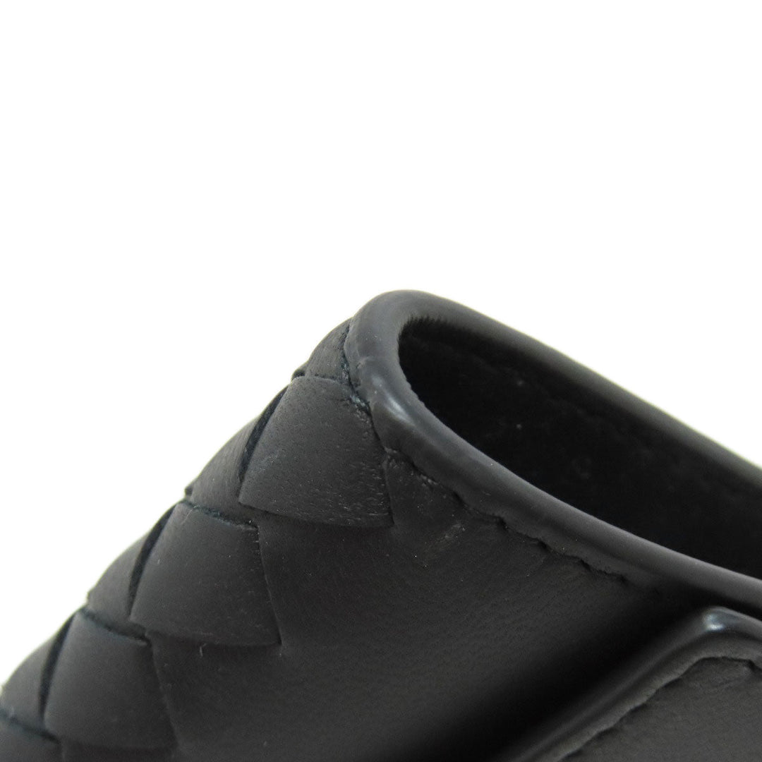 BOTTEGAVENETA Key case Key holder  Calfskin black INTRECCIATO