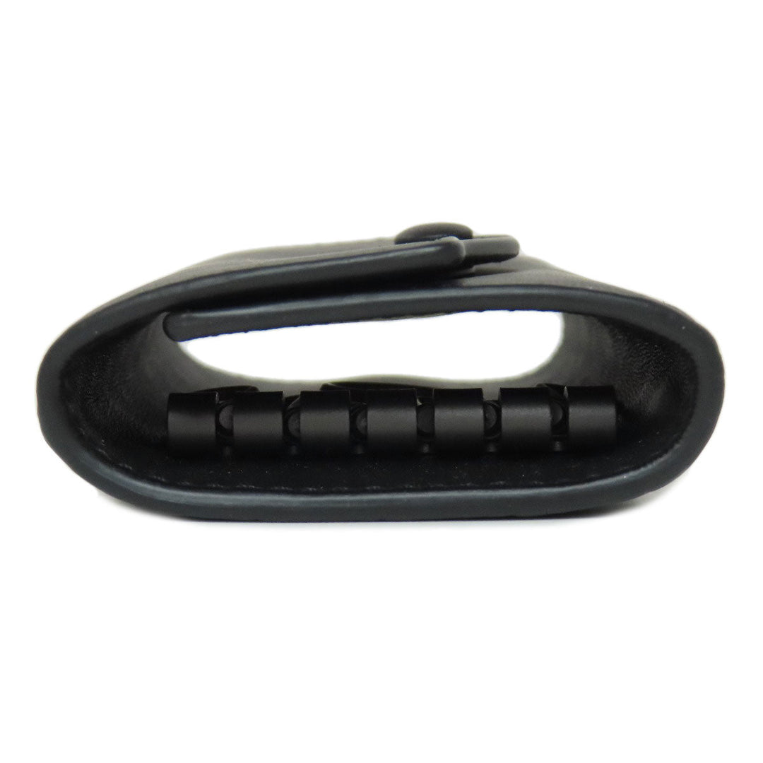 BOTTEGAVENETA Key case Key holder  Calfskin black INTRECCIATO
