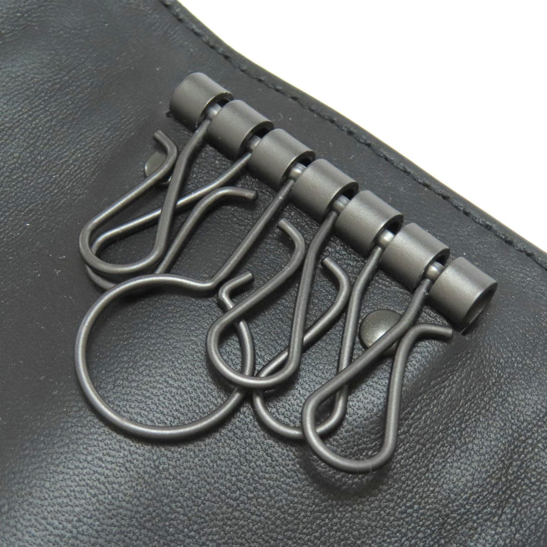 BOTTEGAVENETA Key case Key holder  Calfskin black INTRECCIATO