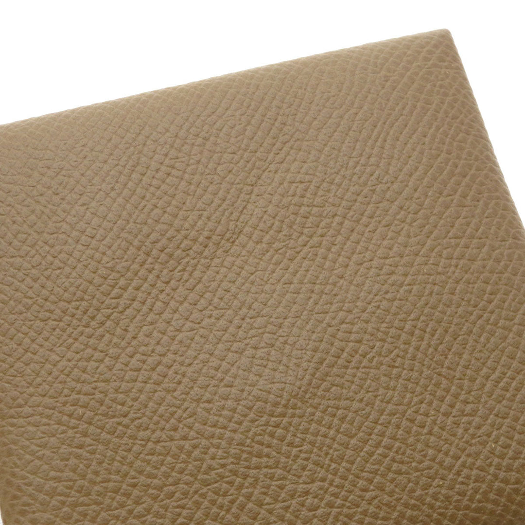 HERMES Coin case Epsom Brown Bastia Epsom Women(Unisex) Used Authentic