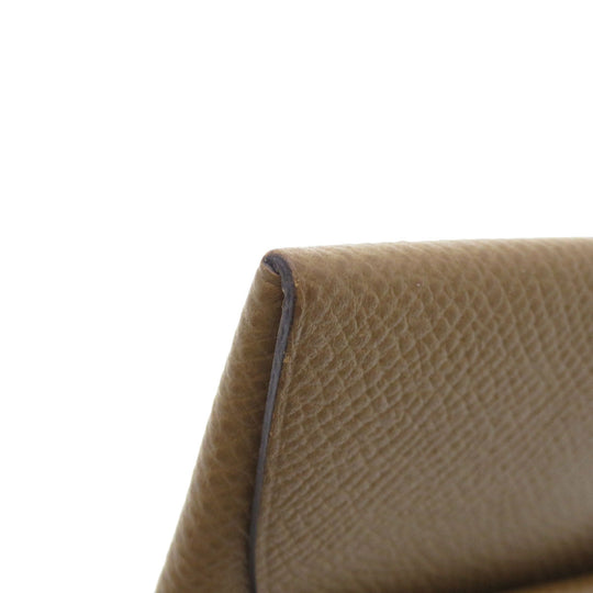 HERMES Coin case Epsom Brown Bastia Epsom Women(Unisex) Used Authentic