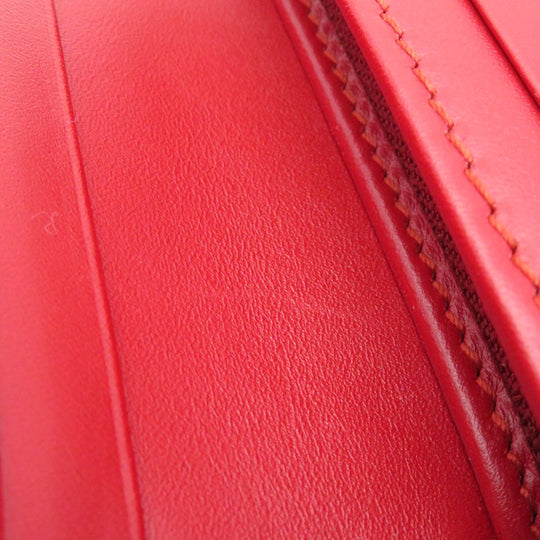 GUCCI Bifold Wallet 465859 Calfskin Red chinese new year Women Used Authentic