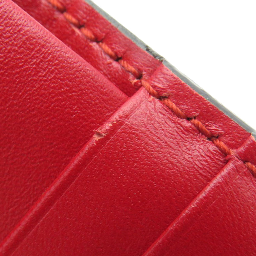 GUCCI Bifold Wallet 465859 Calfskin Red chinese new year Women Used Authentic