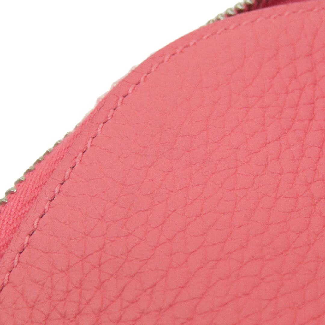 HERMES Handbag Taurillon Clemence pink Bolide 31 Rose Azalee Silver Metal