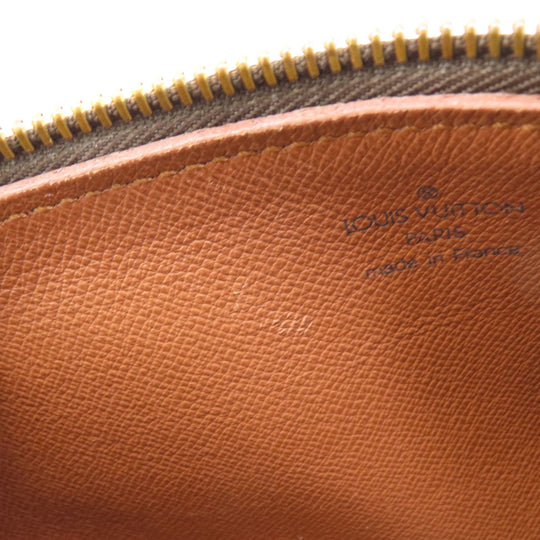 LOUIS VUITTON Handbag M51366 Monogram canvas Brown Papillon 26 Old Monog Lamb Women Used Authentic