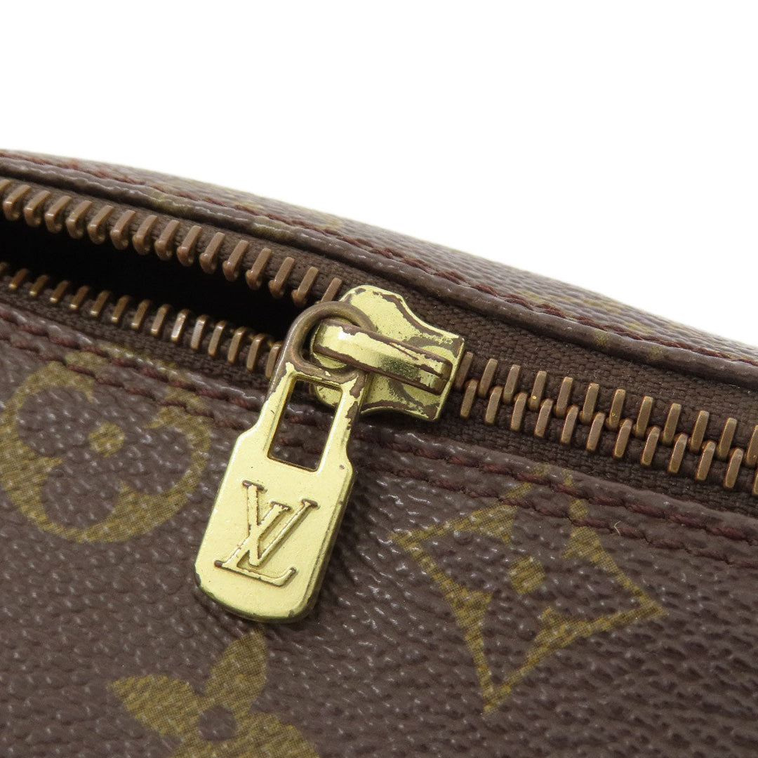 LOUIS VUITTON Handbag M51366 Monogram canvas Brown Papillon 26 Old Monog Lamb Women Used Authentic
