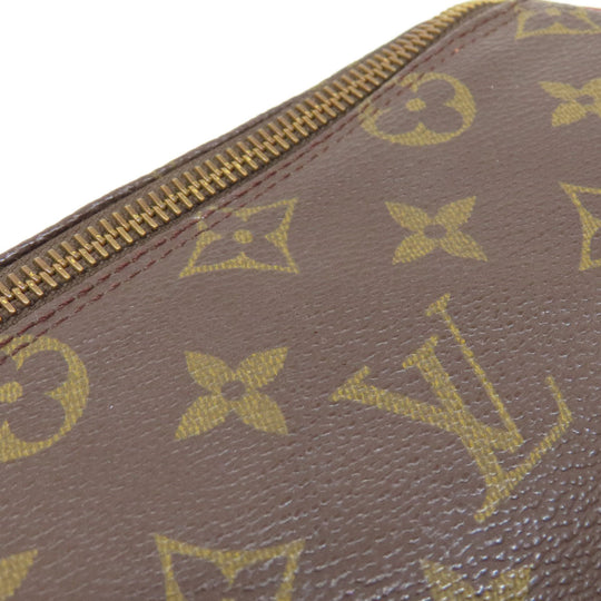 LOUIS VUITTON Handbag M51366 Monogram canvas Brown Papillon 26 Old Monog Lamb Women Used Authentic