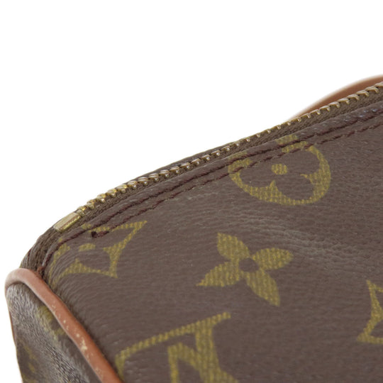 LOUIS VUITTON Handbag M51366 Monogram canvas Brown Papillon 26 Old Monog Lamb Women Used Authentic