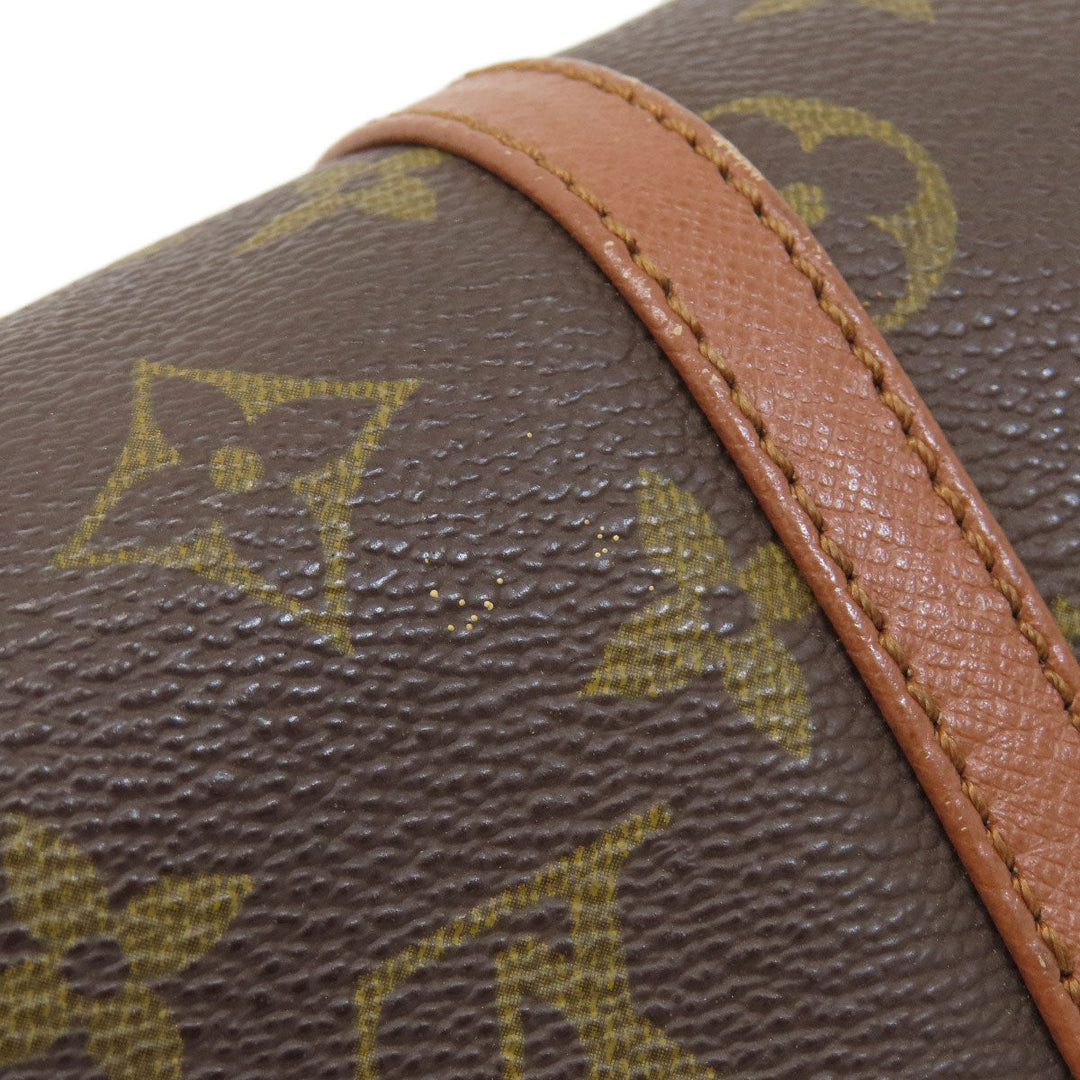 LOUIS VUITTON Handbag M51366 Monogram canvas Brown Papillon 26 Old Monog Lamb Women Used Authentic