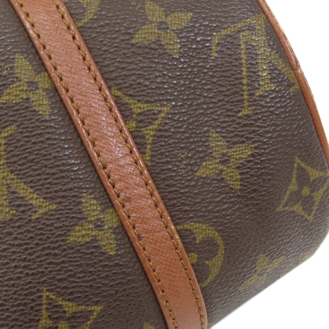 LOUIS VUITTON Handbag M51366 Monogram canvas Brown Papillon 26 Old Monog Lamb Women Used Authentic