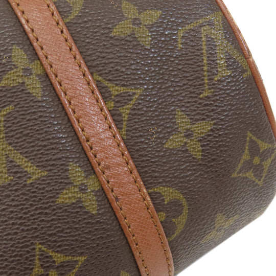 LOUIS VUITTON Handbag M51366 Monogram canvas Brown Papillon 26 Old Monog Lamb Women Used Authentic