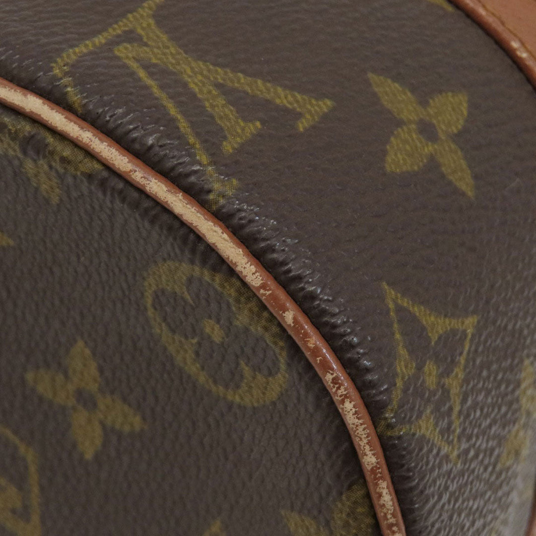 LOUIS VUITTON Handbag M51366 Monogram canvas Brown Papillon 26 Old Monog Lamb Women Used Authentic