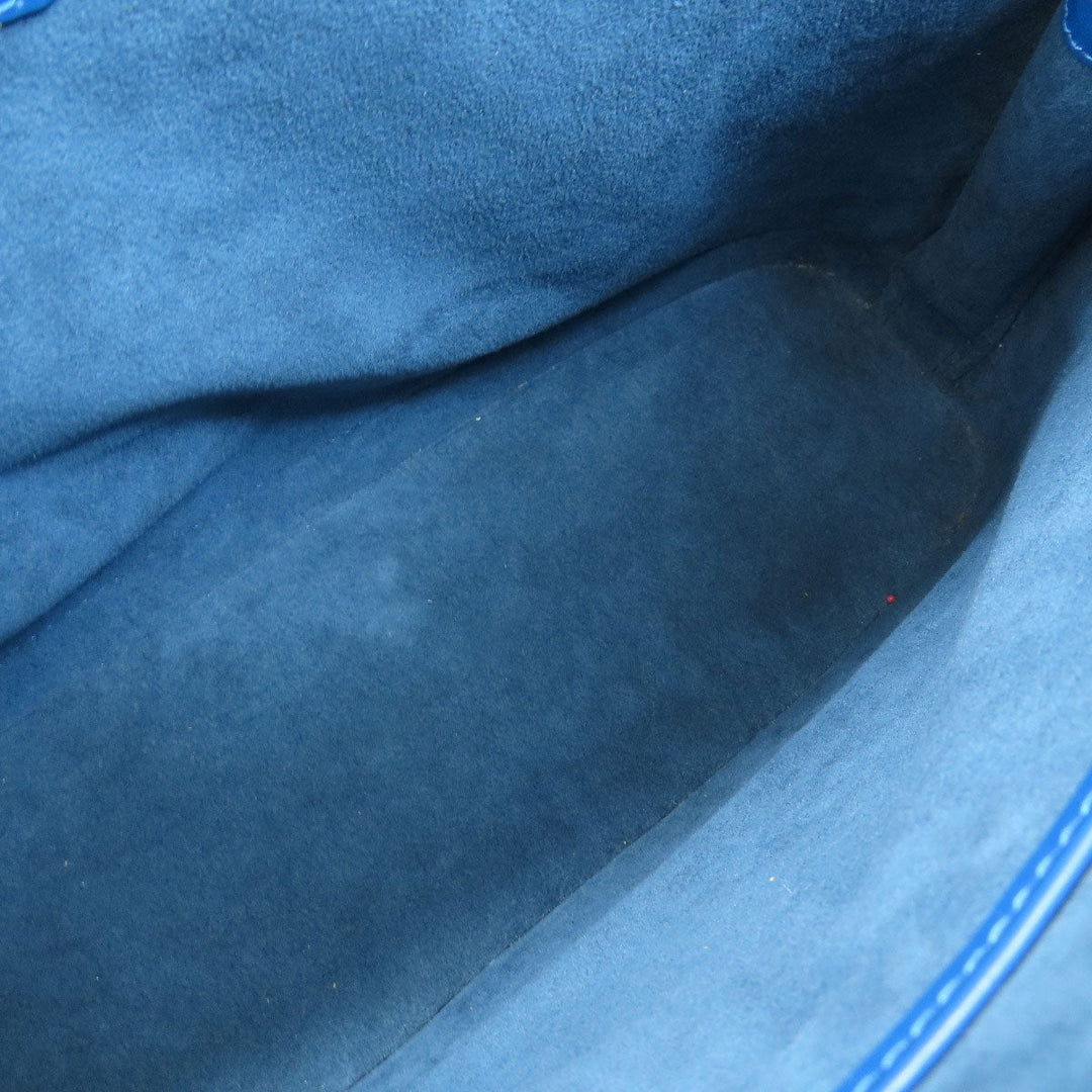 LOUIS VUITTON Tote Bag M52285 Epi blue Backpack Toledo Blue Women Used Authentic