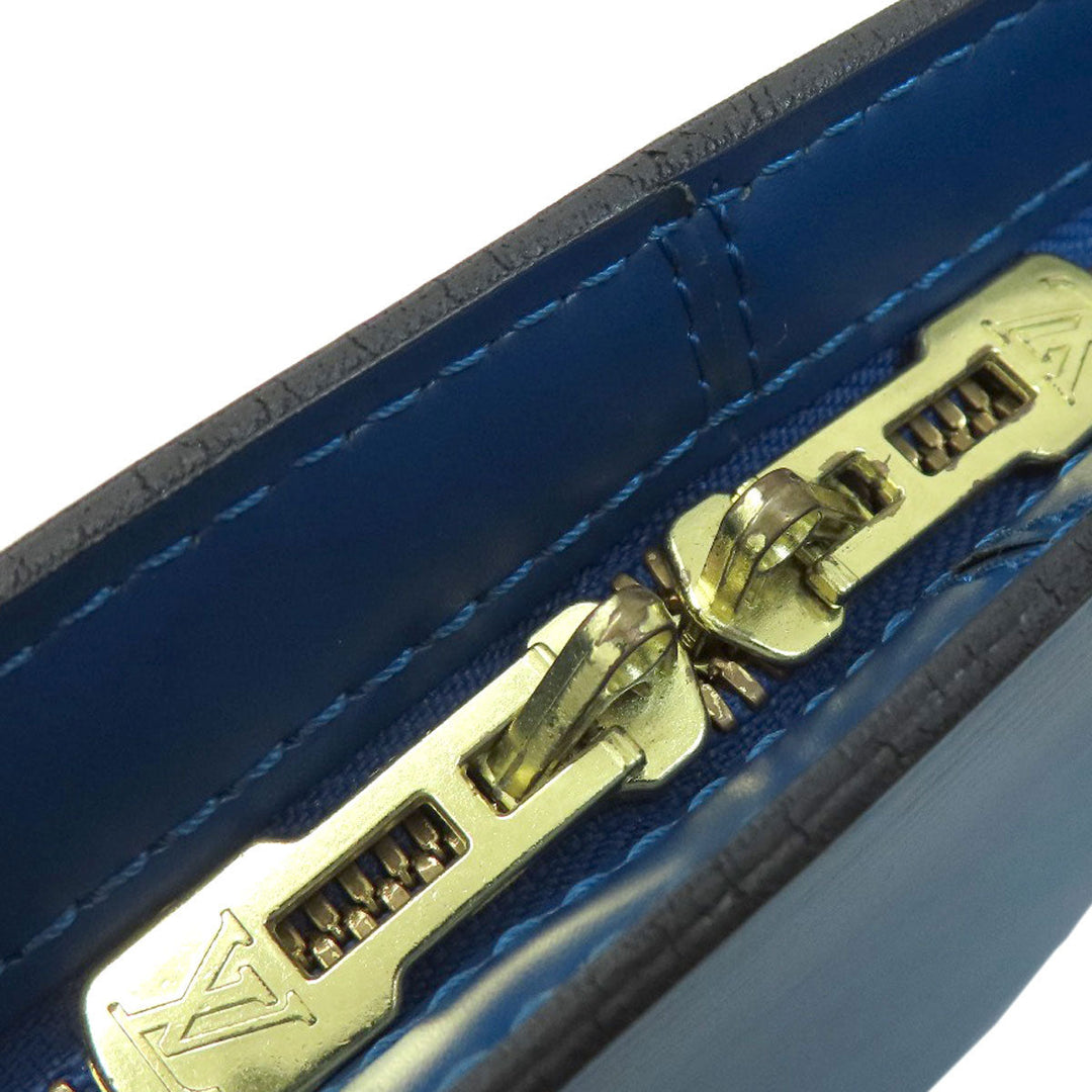 LOUIS VUITTON Tote Bag M52285 Epi blue Backpack Toledo Blue Women Used Authentic