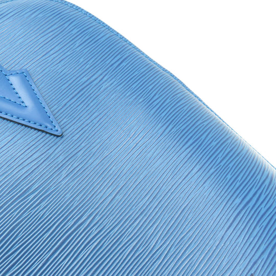 LOUIS VUITTON Tote Bag M52285 Epi blue Backpack Toledo Blue Women Used Authentic