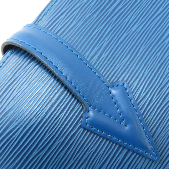 LOUIS VUITTON Tote Bag M52285 Epi blue Backpack Toledo Blue Women Used Authentic