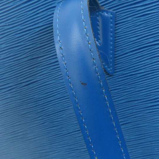 LOUIS VUITTON Tote Bag M52285 Epi blue Backpack Toledo Blue Women Used Authentic