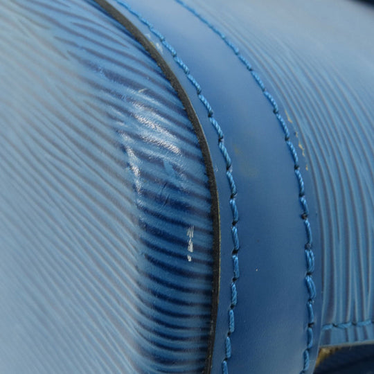 LOUIS VUITTON Tote Bag M52285 Epi blue Backpack Toledo Blue Women Used Authentic