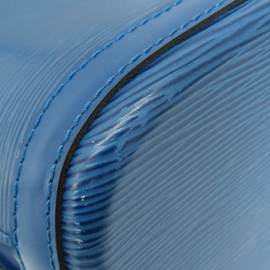 LOUIS VUITTON Tote Bag M52285 Epi blue Backpack Toledo Blue Women Used Authentic