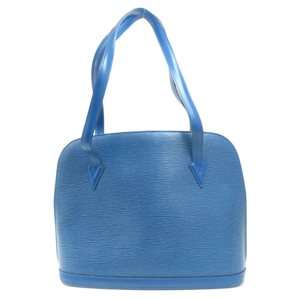 LOUIS VUITTON Tote Bag M52285 Epi blue Backpack Toledo Blue Women Used Authentic