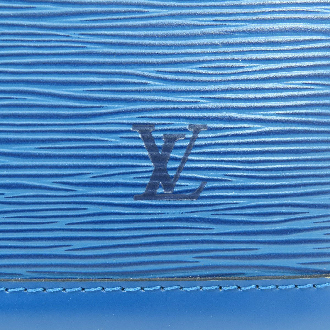 LOUIS VUITTON Tote Bag M52285 Epi blue Backpack Toledo Blue Women Used Authentic