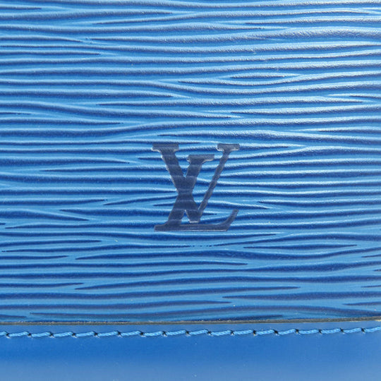 LOUIS VUITTON Tote Bag M52285 Epi blue Backpack Toledo Blue Women Used Authentic