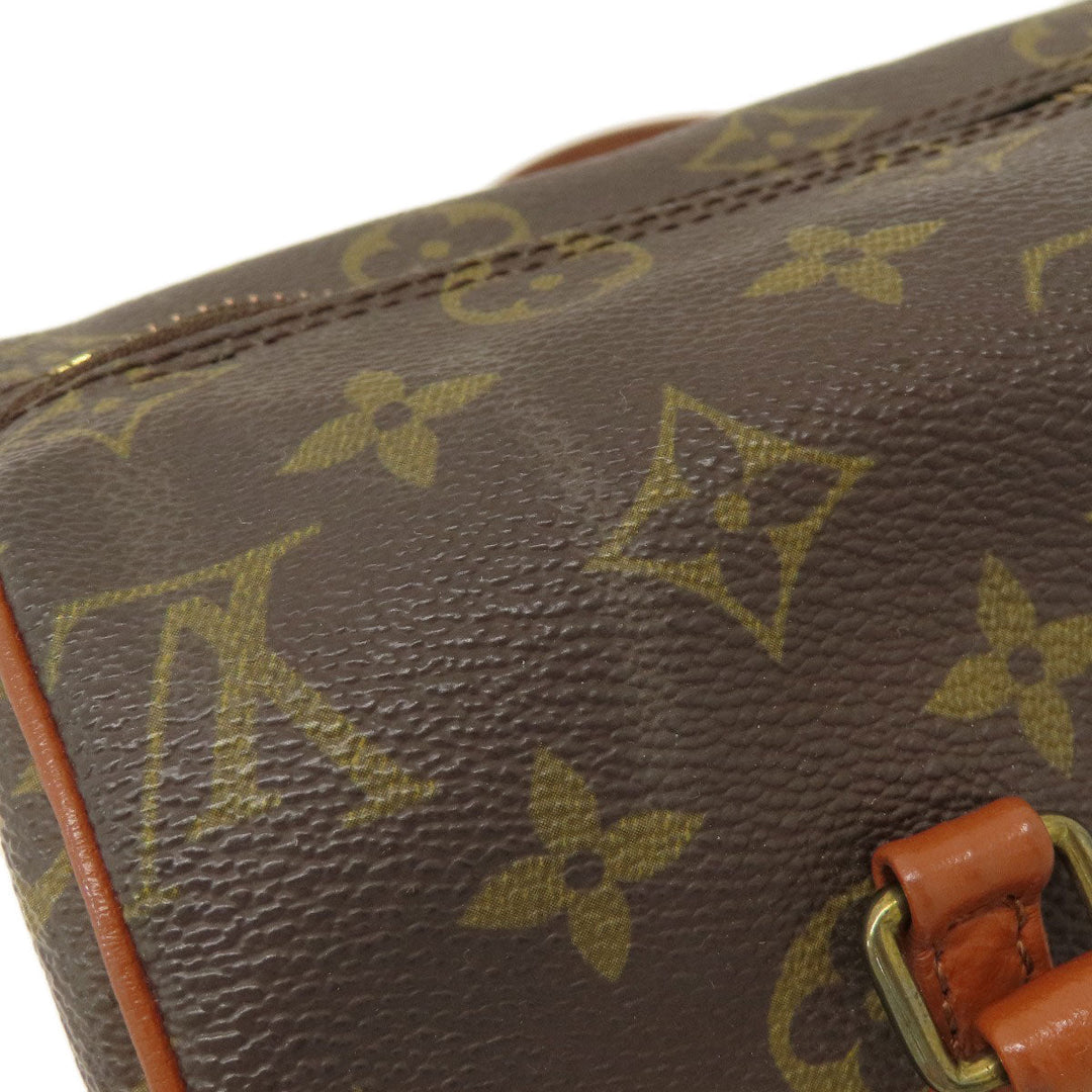 LOUIS VUITTON Handbag M51366 Monogram canvas Brown Papillon 26 Old Monog Lamb Women Used Authentic