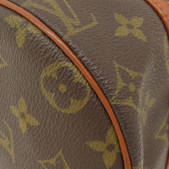 LOUIS VUITTON Handbag M51366 Monogram canvas Brown Papillon 26 Old Monog Lamb Women Used Authentic