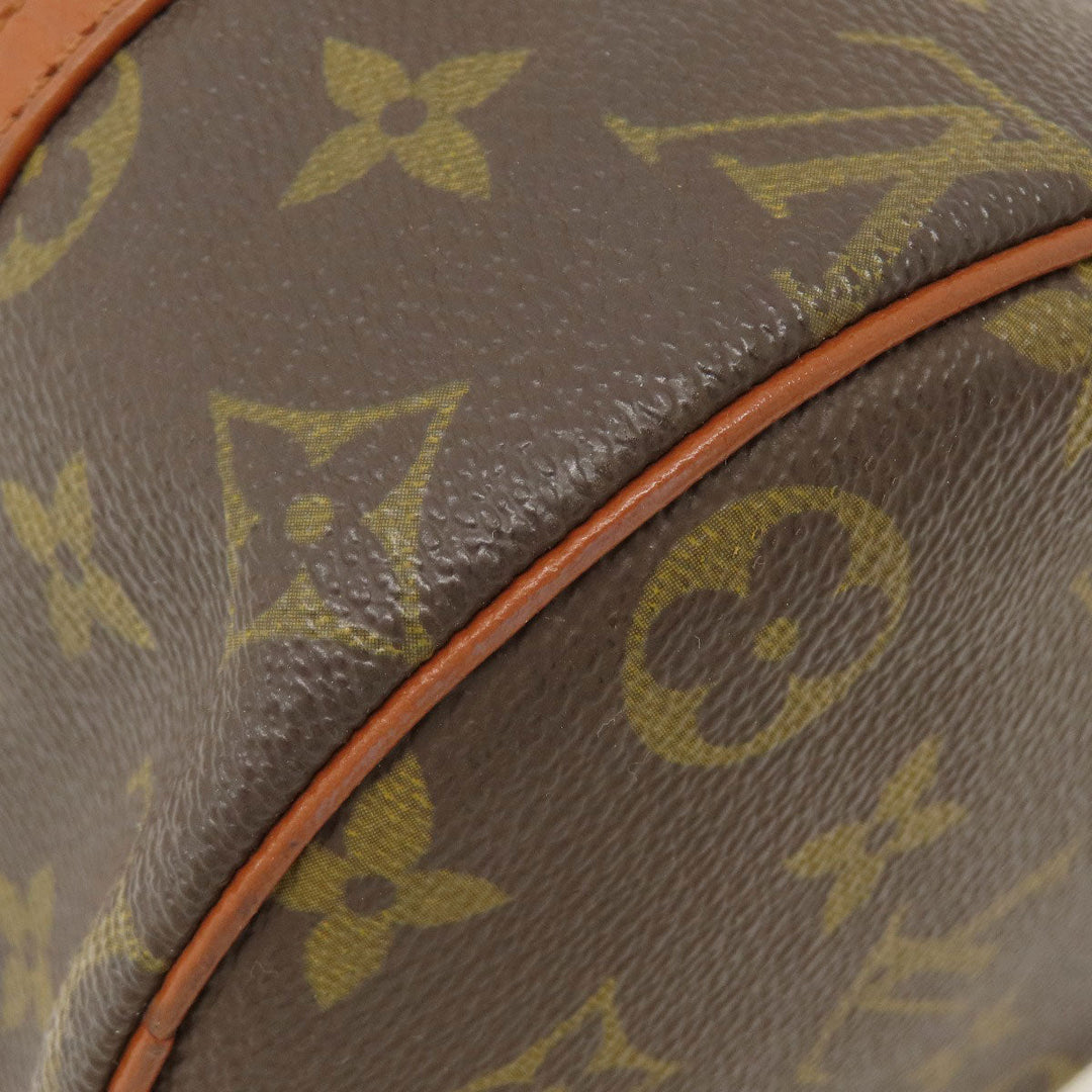 LOUIS VUITTON Handbag M51366 Monogram canvas Brown Papillon 26 Old Monog Lamb Women Used Authentic
