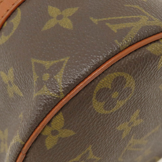 LOUIS VUITTON Handbag M51366 Monogram canvas Brown Papillon 26 Old Monog Lamb Women Used Authentic