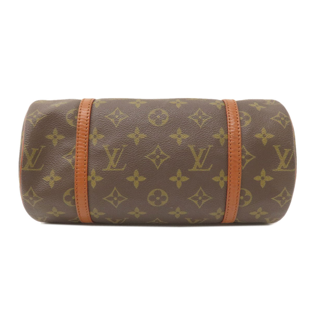 LOUIS VUITTON Handbag M51366 Monogram canvas Brown Papillon 26 Old Monog Lamb Women Used Authentic